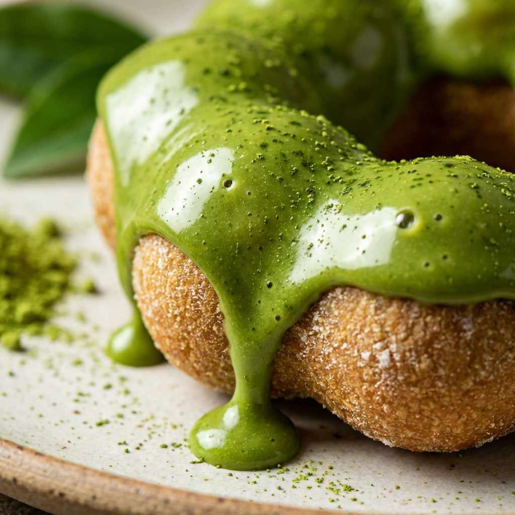 Close up of artisanal glaze